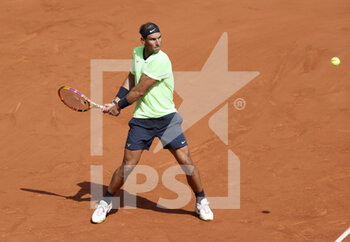2021-06-09 - Rafael Nadal of Spain during day 11 of the French Open 2021, Grand Slam tennis tournament on June 9, 2021 at Roland-Garros stadium in Paris, France - Photo Jean Catuffe / DPPI - ROLAND-GARROS 2021, GRAND SLAM TENNIS TOURNAMENT - INTERNATIONALS - TENNIS