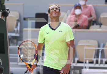 2021-06-09 - Rafael Nadal of Spain celebrates his victory during day 11 of the French Open 2021, Grand Slam tennis tournament on June 9, 2021 at Roland-Garros stadium in Paris, France - Photo Jean Catuffe / DPPI - ROLAND-GARROS 2021, GRAND SLAM TENNIS TOURNAMENT - INTERNATIONALS - TENNIS