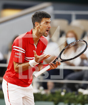 2021-06-09 - Novak Djokovic of Serbia during the Roland-Garros 2021, Grand Slam tennis tournament on June 9, 2021 at Roland-Garros stadium in Paris, France - Photo Nicol Knightman / DPPI - ROLAND-GARROS 2021, GRAND SLAM TENNIS TOURNAMENT - INTERNATIONALS - TENNIS