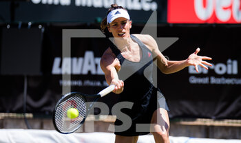 2021-06-14 - Andrea Petkovic of Germany playing doubles with Garbine Muguruza of Spain at the 2021 bett1open WTA 500 tennis tournament on June 14, 2021 at Rot-Weiss Tennis Club in Berlin, Germany - Photo Rob Prange / Spain DPPI / DPPI - 2021 BETT1OPEN WTA 500 TENNIS TOURNAMENT - INTERNATIONALS - TENNIS
