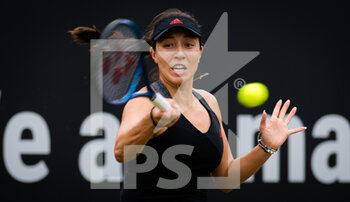 2021-06-15 - Jessica Pegula of the United States in action against Hailey Baptiste of the United States during the first round of the 2021 bett1open WTA 500 tennis tournament on June 15, 2021 at Rot-Weiss Tennis Club in Berlin, Germany - Photo Rob Prange / Spain DPPI / DPPI - 2021 BETT1OPEN WTA 500 TENNIS TOURNAMENT - INTERNATIONALS - TENNIS