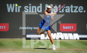 2021-06-17 - Angelique Kerber of Germany in action against Victoria Azarenka of Belarus during her second round match at the 2021 bett1open WTA 500 tennis tournament on June 17, 2021 at Rot-Weiss Tennis Club in Berlin, Germany - Photo Rob Prange / Spain DPPI / DPPI - 2021 BETT1OPEN WTA 500 TENNIS TOURNAMENT - INTERNATIONALS - TENNIS
