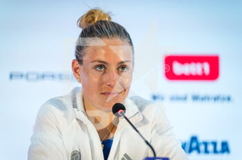 2021-06-17 - Angelique Kerber of Germany talks to the media after her second round match at the 2021 bett1open WTA 500 tennis tournament on June 17, 2021 at Rot-Weiss Tennis Club in Berlin, Germany - Photo Rob Prange / Spain DPPI / DPPI - 2021 BETT1OPEN WTA 500 TENNIS TOURNAMENT - INTERNATIONALS - TENNIS