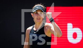2021-06-18 - Belinda Bencic of Switzerland in action against Ekaterina Alexandrova of Russia during the quarter-final of the 2021 bett1open WTA 500 tennis tournament on June 18, 2021 at Rot-Weiss Tennis Club in Berlin, Germany - Photo Rob Prange / Spain DPPI / DPPI - 2021 BETT1OPEN WTA 500 TENNIS TOURNAMENT - INTERNATIONALS - TENNIS