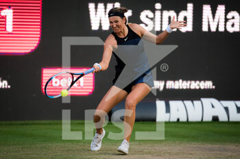 2021-06-18 - Victoria Azarenka of Belarus in action against Jessica Pegula of the United States during the quarter-final of the 2021 bett1open WTA 500 tennis tournament on June 18, 2021 at Rot-Weiss Tennis Club in Berlin, Germany - Photo Rob Prange / Spain DPPI / DPPI - 2021 BETT1OPEN WTA 500 TENNIS TOURNAMENT - INTERNATIONALS - TENNIS