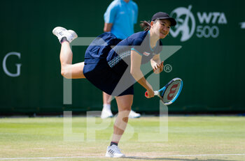 2021-06-23 - Shuko Aoyama of Japan playing doubles at the 2021 Viking International WTA 500 tennis tournament on June 24, 2021 at Devonshire Park Tennis in Eastbourne, England - Photo Rob Prange / Spain DPPI / DPPI - 2021 VIKING INTERNATIONAL WTA 500 TENNIS TOURNAMENT - INTERNATIONALS - TENNIS