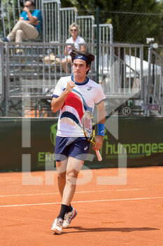 2021-06-24 - exultation of Italian player Giulio Zappieri	
 - ATP CHALLENGER MILANO 2021 - INTERNATIONALS - TENNIS