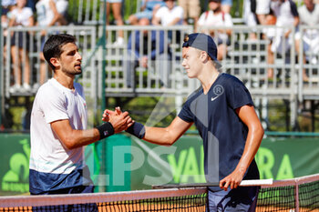 2021-06-25 - The Danish tennis player Holger Rune and The Argentine tennis player Pedro Cachín - ATP CHALLENGER MILANO 2021 - INTERNATIONALS - TENNIS