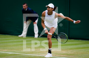 2021-06-30 - Astra Sharma of Australia in action against Kristyna Pliskova of the Czech Republic during the first round of The Championships Wimbledon 2021, Grand Slam tennis tournament on June 30, 2021 at All England Lawn Tennis and Croquet Club in London, England - Photo Rob Prange / Spain DPPI / DPPI - WIMBLEDON 2021, GRAND SLAM TENNIS TOURNAMENT - INTERNATIONALS - TENNIS