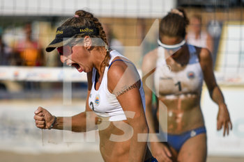 2019-08-25 - esultanza di Alice Gradina - FINALE SCUDETTO CAMPIONATO ITALIANO ASSOLUTO 2019 - FEMMINILE - BEACH VOLLEY - VOLLEYBALL