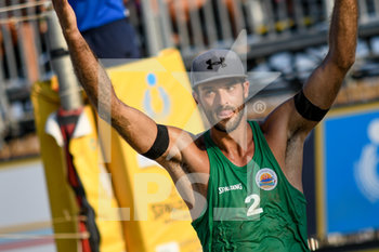 2019-08-25 - esultanza di Alex Ranghieri - FINALE CAMPIONATO ITALIANO ASSOLUTO 2019 - MASCHILE - BEACH VOLLEY - VOLLEYBALL