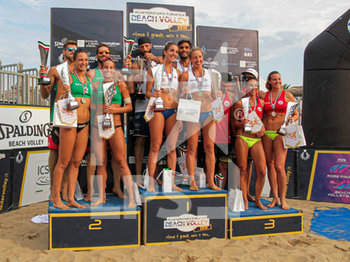 2019-09-01 - podio con i vincitori maschili e femminili - COPPA ITALIA FEMMINILE 2019 - FINALE - BEACH VOLLEY - VOLLEYBALL