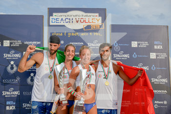 2019-09-01 - i vincitori maschili e femminili della coppa italia - COPPA ITALIA MASCHILE 2019 - FINALE - BEACH VOLLEY - VOLLEYBALL