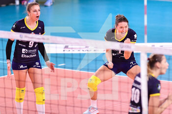 2020-12-01 - Happiness of Jelena Blagojevic (Developres SkyRes Rzeszow) - SSC PALMBERG SCHWERIN VS DEVELOPRES SKYRES RZESZOW - CHAMPIONS LEAGUE WOMEN - VOLLEYBALL