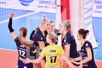 2020-12-03 - Happiness of Developres SkyRes Rzeszow players - DEVELOPRES SKYRES RZESZOW VS SAVINO DEL BENE SCANDICCI - CHAMPIONS LEAGUE WOMEN - VOLLEYBALL
