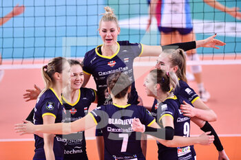 2020-12-03 - Happiness of Developres SkyRes Rzeszow players - DEVELOPRES SKYRES RZESZOW VS SAVINO DEL BENE SCANDICCI - CHAMPIONS LEAGUE WOMEN - VOLLEYBALL