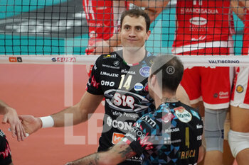 2021-01-27 - aleksandar atanasijevic (n.14 opposite spiker sir safety conad perugia) disappointment - SIR SAFETY CONAD PERUGIA VS CONSAR RAVENNA - ITALIAN CUP - VOLLEYBALL