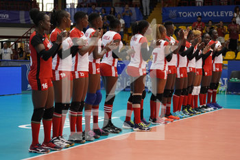 2019-08-04 - La formazione del Kenya - QUALIFICAZIONI FEMMINILE OLIMPIADI TOKYO 2020 - KENIA VS BELGIO - INTERNATIONALS - VOLLEYBALL