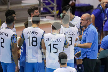 2021-07-10 - time out Argentina - AMICHEVOLE 2021 - ITALIA VS ARGENTINA - ITALY NATIONAL TEAM - VOLLEYBALL