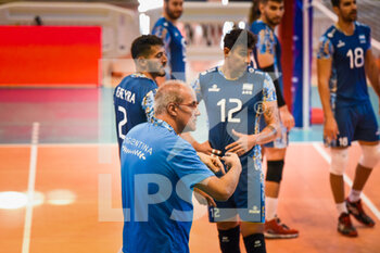 2021-07-11 - Coach Mendez (Argentina) - AMICHEVOLE - ITALIA VS ARGENTINA - ITALY NATIONAL TEAM - VOLLEYBALL