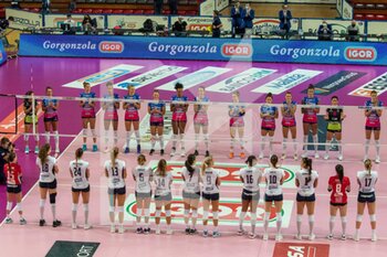 2020-09-27 - Saluto Igor Volley Novara - Zanetti Bergamo  - IGOR GORGONZOLA NOVARA VS ZANETTI BERGAMO - SERIE A1 WOMEN - VOLLEYBALL