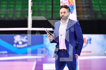 2020-12-29 - Stefano Lavarini (Head Coach Igor Gorgonzola Novara) - IL BISONTE FIRENZE VS IGOR GORGONZOLA NOVARA - SERIE A1 WOMEN - VOLLEYBALL