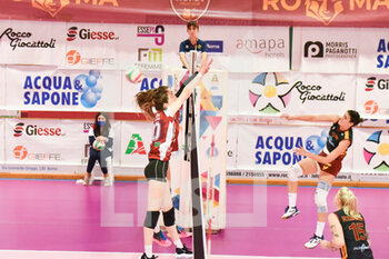 2020-10-18 - Valeria Papa (Roma volley) - ACQUA&SAPONE ROMA VOLLEY VS FUTURA VOLLEY BUSTO ARSIZIO - WOMEN SERIE A2 - VOLLEYBALL