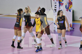 2021-01-13 - Anna Adelusi of Acqua e Sapone Volley Roma - GEOVILLAGE HERMAEA OLBIA VS ACQUA & SAPONE ROMA VOLLEY - WOMEN SERIE A2 - VOLLEYBALL