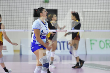 13/01/2021 - Jessica Joly of Hermaea Geovillage Olbia, Ritratto, Esultanza, - GEOVILLAGE HERMAEA OLBIA VS ACQUA & SAPONE ROMA VOLLEY - SERIE A2 FEMMINILE - VOLLEY