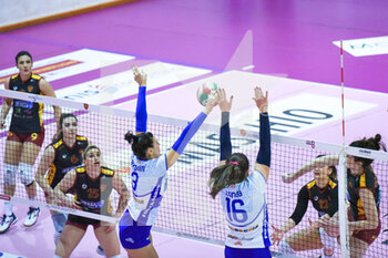 2021-01-17 - Muro a due Angelini, Zonta ( Hermaea Olbia) - ROMA VOLLEY VS HERMAEA OLBIA 3-1 - WOMEN SERIE A2 - VOLLEYBALL