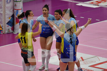 2021-05-01 - Esultanza Consolini Volley, dopo la conquista di un puntio -  LPM BAM MONDOVì VS OMAG S. GIOVANNI IN MARIGNANO - WOMEN SERIE A2 - VOLLEYBALL