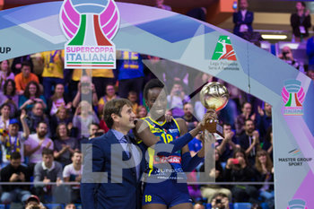 2019-11-16 - premio MVP per Paola Egonu (Imoco Volley Conegliano) - IMOCO VOLLEY CONEGLIANO VS IGOR VOLLEY NOVARA - WOMEN SUPERCOPPA - VOLLEYBALL