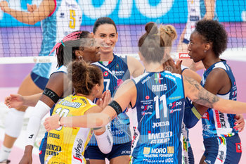 2020-09-05 - esultanza di Imoco Volley Conegliano - SEMIFINALE - IMOCO VOLLEY CONEGLIANO VS SAVINO DEL BENE SCANDICCI - WOMEN SUPERCOPPA - VOLLEYBALL
