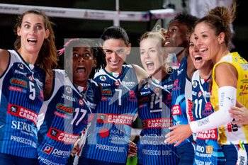 2020-09-05 - Imoco Volley Conegliano esulta per la vittoria su Scandicci - SEMIFINALE - IMOCO VOLLEY CONEGLIANO VS SAVINO DEL BENE SCANDICCI - WOMEN SUPERCOPPA - VOLLEYBALL