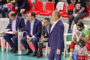 2018-10-21 - coach Mario Barbiero - GLOBO BPF SORA VS ITAS TRENTINO - SUPERLEAGUE SERIE A - VOLLEYBALL