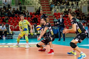 2018-11-04 - Lazar Cirovic in ricezione - KIOENE PADOVA VS VERO VOLLEY MONZA - SUPERLEAGUE SERIE A - VOLLEYBALL