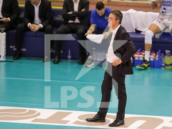 2019-10-20 - coach Lorenzo Tubertini - TOP VOLLEY LATINA VS SIR SAFETY CONAD PERUGIA - SUPERLEAGUE SERIE A - VOLLEYBALL