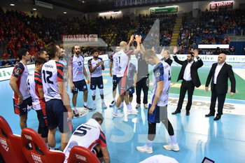 2019-11-27 - Vero Volley Monza prima di scendere in campo - CUCINE LUBE CIVITANOVA VS VERO VOLLEY MONZA - SUPERLEAGUE SERIE A - VOLLEYBALL