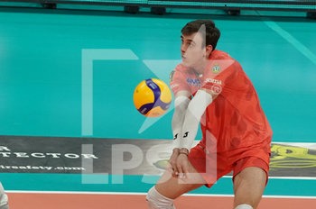2019-12-26 - sottile daniele (n.5 palleggiatore top volley cisterna) in ricezione - SIR SAFETY CONAD PERUGIA VS TOP VOLLEY LATINA - SUPERLEAGUE SERIE A - VOLLEYBALL