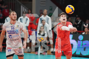 2019-12-26 - rondoni andrea (n.15 libero top volley cisterna) in ricezione - SIR SAFETY CONAD PERUGIA VS TOP VOLLEY LATINA - SUPERLEAGUE SERIE A - VOLLEYBALL