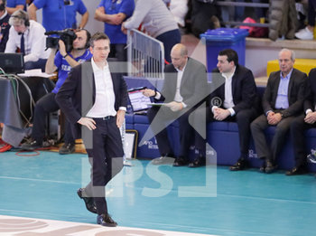 2020-02-02 - coach Lorenzo Tubertini Top Volley Cisterna - TOP VOLLEY LATINA VS LEO SHOES MODENA - SUPERLEAGUE SERIE A - VOLLEYBALL