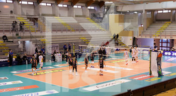 2020-03-07 - spalti vuoti Top Volley Cisterna - TOP VOLLEY LATINA VS CALZEDONIA VERONA - SUPERLEAGUE SERIE A - VOLLEYBALL