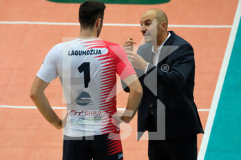 2020-10-07 - Fabio Soli - Head Coach - Vero Volley Monza - NBV VERONA VS VERO VOLLEY MONZA - SUPERLEAGUE SERIE A - VOLLEYBALL