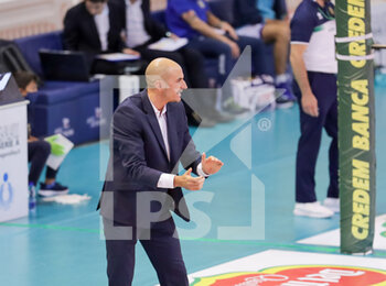 2020-10-18 - coach Fabio Soli Vero Volley Monza - TOP VOLLEY CISTERNA VS VERO VOLLEY MONZA - SUPERLEAGUE SERIE A - VOLLEYBALL