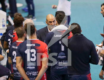 2020-10-18 - time out Vero Volley Monza - TOP VOLLEY CISTERNA VS VERO VOLLEY MONZA - SUPERLEAGUE SERIE A - VOLLEYBALL