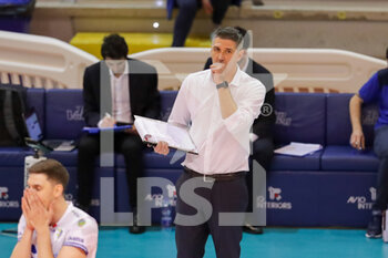 2020-11-29 - coach Slobodan Bobac Kovac (Top Volley Cisterna) - TOP VOLLEY CISTERNA VS ALLIANZ MILANO - SUPERLEAGUE SERIE A - VOLLEYBALL