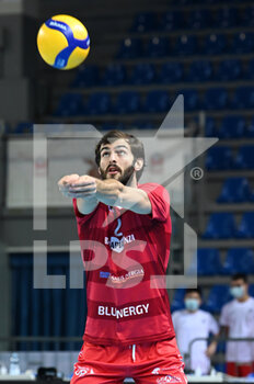 2021-01-05 - Aaron Russell (Gas Sales Bluenergy Piacenza) - CUCINE LUBE CIVITANOVA VS GAS SALES BLUENERGY PIACENZA - SUPERLEAGUE SERIE A - VOLLEYBALL