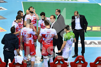 2021-01-05 - Gas Sales Bluenergy Piacenza time out - CUCINE LUBE CIVITANOVA VS GAS SALES BLUENERGY PIACENZA - SUPERLEAGUE SERIE A - VOLLEYBALL