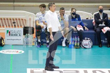 2021-01-10 - coach Slobodan Kovac (Top Volley Cisterna) - TOP VOLLEY CISTERNA VS NBV VERONA - SUPERLEAGUE SERIE A - VOLLEYBALL