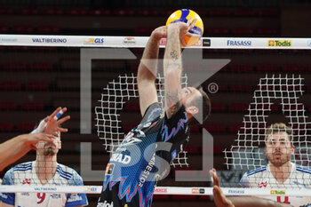 2021-03-10 - travica dragan (n.04 setter sir safety conad perugia) set - PLAYOFF - SIR SAFETY CONAD PERUGIA VS ALLIANZ MILANO - SUPERLEAGUE SERIE A - VOLLEYBALL